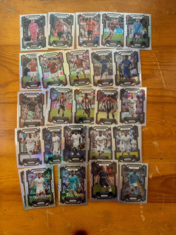 2023-24 Prizm EPL Premier League Pick Your SILVER MOJO PRIZM - Buy More & Save - Image 1 of 3