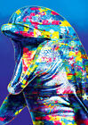Puzzle Delfin - Pop Art, 1000 Teile, Kunst, Tiere, Bluebird