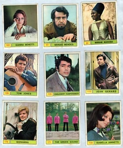 FIGURINE CANTANTI PANINI 1969 LOTTO DI 24 NUOVE DA BUSTINA ALCUNE BISVALIDE - Foto 1 di 3