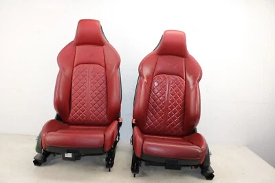 Juego de asientos delanteros Audi S4 2018-2024 rojo OEM IX162 Foto 1 de 4