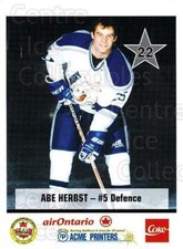 1998-99 Sudbury Wolves Police #22 Abe Herbst