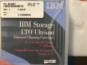IBM-New-35L2087_Nastro Lto ULTRIUM-1 2 3 4 5 6 7 E 8 Pulizia Ctdg 50 - Photo 1/1