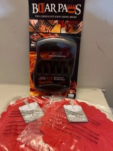 Bear Paws BBQ Butler Shredder Claws & Talisman Hot Pads/Trivets, New - Picture 1 of 6