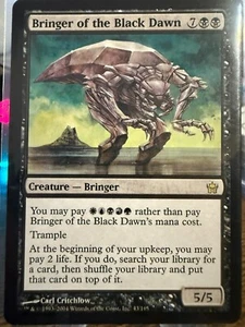 Magic The Gathering Fifth Dawn Bringer Of The Black Dawn Magic The Gathering - Imagen 1 de 2