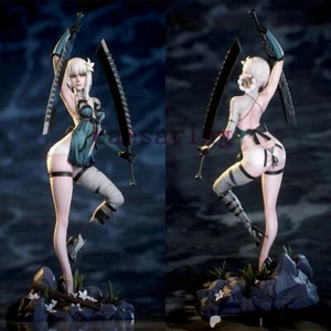 Kaine NIER 3D Printing Figure Unpainted Model Sculpture GK Blank Kit New Stock - Picture 1 of 9