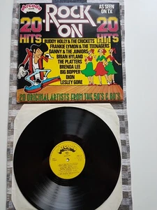 Rock On -  20 Hits aus den 50er und 60er Jahren - Sampler - Vinyl  LP - ca. 70er - Bild 1 von 2