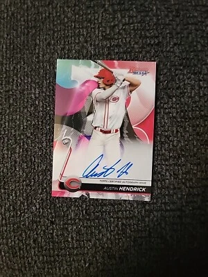 2020 Bowman's Best Baseball Austin Hendrick Autograph SC6435 - Image 1 of 2