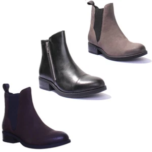 Vagabond Cary Women Smart Casual Leather Ankle Boots In Dark Grey Size UK 3 - 8 - Picture 1 of 19