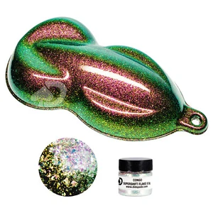 0.5g Congo SuperShift Flake® | Chameleon Pigment ColorShift Red Gold Green - Picture 1 of 3