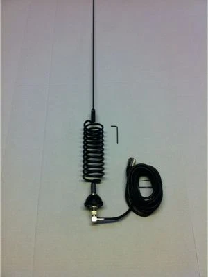 KAMSAT CB ANTENA MINI KIT SPRINGER STINGER + 3/8 POWER STICK BODY MOUNT 4 M CABLE