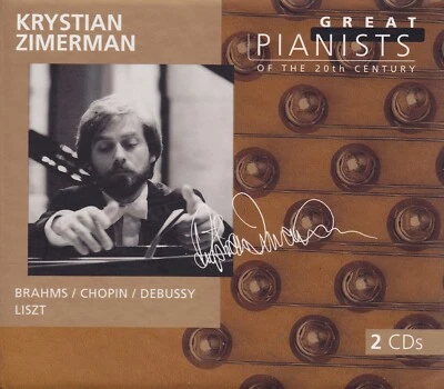 KRYSTIAN ZIMERMAN - 2 CD - BRAHMS / CHOPIN / DEBUSSY / LISZT - Bild 1 von 2