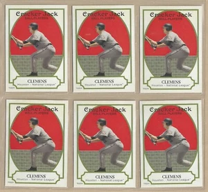 Lot of (6) 2005 Topps Cracker Jack ROGER CLEMENS #70 Astros FREE/FAST SHIPPING - Picture 1 of 1