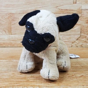 Nintendo DS Nintendogs Pug 5" Plush Red Collar Sound Tested Works - Picture 1 of 8