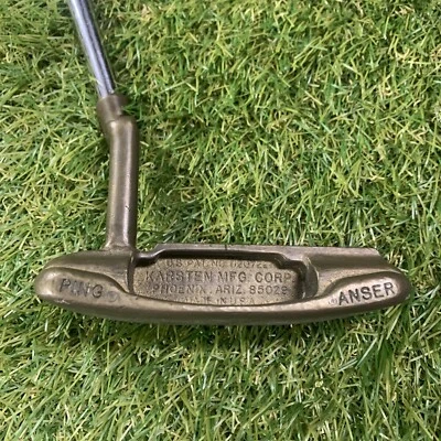 Putter de fondo redondo Anser Dalehead de colección 85029 diestro 35,75" Foto 1 de 4