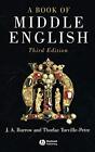 A Book Of Middle English. Burrow, Turville-Petr 9781405117081 Free Shipping<|