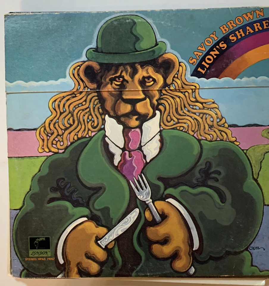 Savoy Brown Lion's Share Vintage Vinyl LP 1972 XPAS-71057 original envelope rare - Image 1 of 1