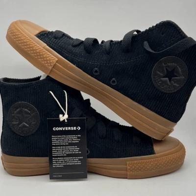 Top alto Converse Chuck Taylor All Star Pro negro pana goma mujer 7,5 nuevo con etiquetas Foto 1 de 4