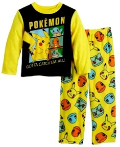 New $38.00 POKEMON Brand Unisex Sleep & Play Flame Resistant Sleepwear - Size: 4 - Picture 1 of 1