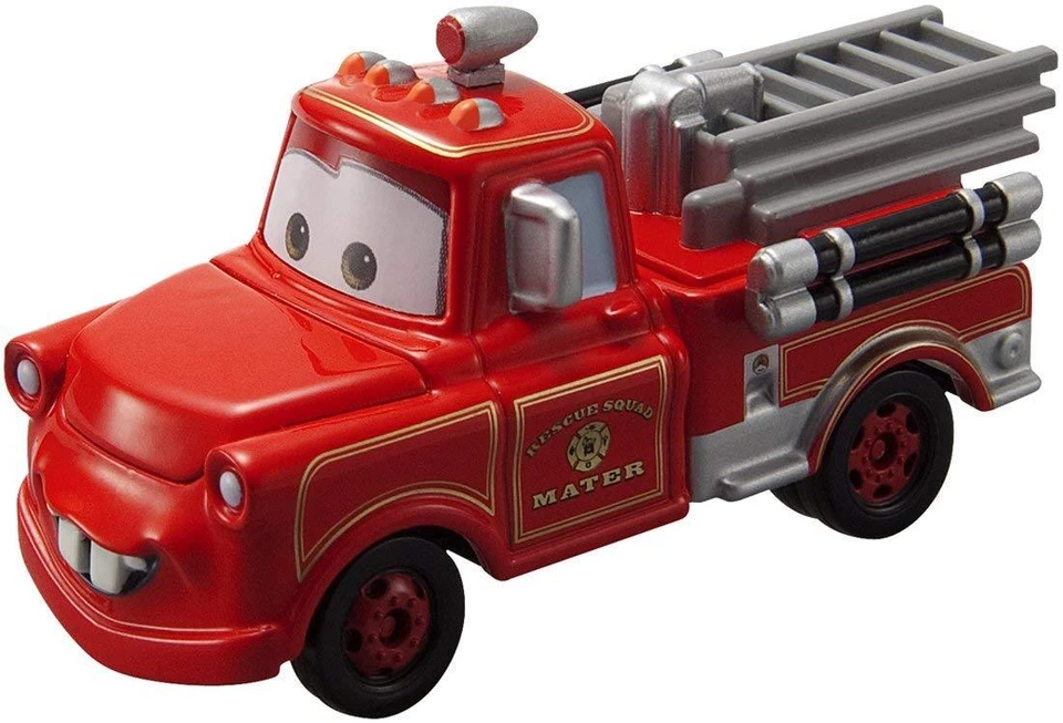 Takara Tomy Disney Pixar Cars Tomica C-35 TOON Rescue Squad Mater Japan - Image 1 of 1