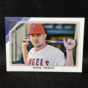 2022 Topps Gallery Mike Trout Los Angeles Angels #100 - Picture 1 of 2