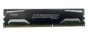 Ballistix Sport 4GB (1x4GB) RAM PC3-10600 DDR3-13330 SDRAM BLS4G3D1339DS1S00 - Picture 1 of 2
