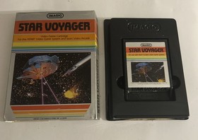 Vintage  Star Voyager Atari 2600, 1982  Case/ Cart Tested & Works