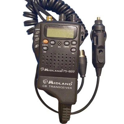 Midland 75-822 40-Channel Hand Held CB Radio NO ANTENNA - Image 1 of 4