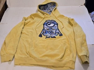 Felpa Minions taglia L gialla con cappuccio manica lunga - Foto 1 di 5