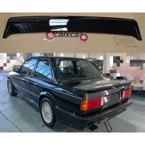 ALERON BMW SERIE 3 E30 DESDE 1982 A 1994 ALERÓN NEGRO BRILLO SPOILER - Imagen 1 de 5