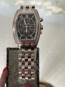 Rare Vintage Invicta Diablo Black Face Men's Watch - Picture 1 of 4