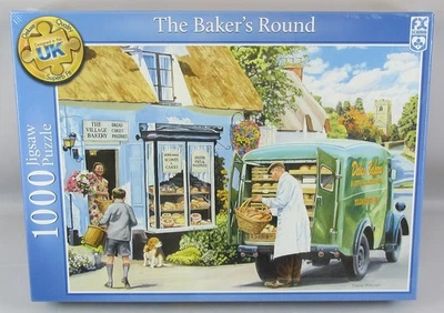FX Schmid 1000 Piece Jigsaw Puzzle The Baker's Round   New & Sealed - Image 1 of 3