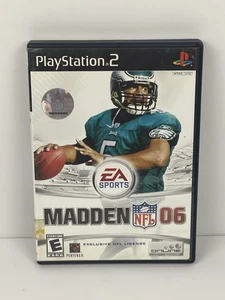 Madden NFL 06 Playstation 2 PS2 Donovan McNabb Cover EA Sports Rated E - Foto 1 di 4
