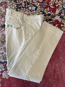 RRL Ralph Lauren Double RL Mens 32x32 Khaki Officer Right Hand Heavy Twill Pants - Picture 1 of 10