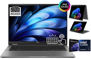ASUS Vivobook Flip 14 2-in-1 OLED Touch Intel Ultra 7 256V 16GB RAM 1TB SSD - Bild 1 von 9