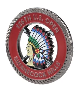 2026 US Open Edge Münze Shinnecock Hills Golf Red Cutaway Design PGA NEU - Bild 1 von 6