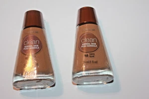 Covergirl Clean Normal Skin Foundation #165 Tawny Lot Of 2 sealed - Picture 1 of 2