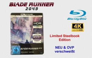 Blade Runner 2049 - 4k HD & Blu Ray & Extra Disc - Steelbbok Edition - NEU & OVP - Imagen 1 de 4