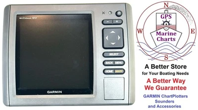 *EXCELLENT* GARMIN EchoMap 54dv ChartPlotter GPS Chirp Sounder Sonar *MINT* - Image 1 of 4