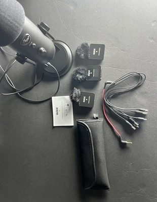 RØDE Wireless GO II and Blue Yeti  Mic Bundle 🔥🔥 Must See 👀 - Image 1 of 4