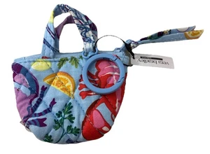 Neu mit Etikett Vera Bradley Beuteltasche Taschenanhänger Meeresfrüchte kochen Schlüsselanhänger Reißverschluss oben Krabbe Hummer - Bild 1 von 6