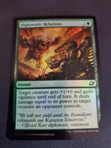 Diplomatic Relations (Foil) - 0177 - Edge of Eternities - MTG - NM - Picture 1 of 2