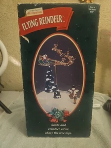 Vintage 1999 MR CHRISTMAS Flying Rentier - Bild 1 von 6