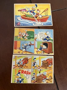 DONALD DUCK Walt Disney cartoline d'epoca LEGGI - Foto 1 di 5