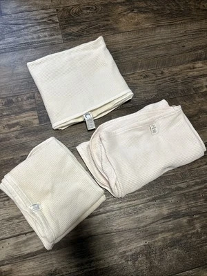 3 mantas térmicas para bebé Morgan vintage tejido gofre algodón Gerber EE. UU. J E Foto 1 de 4