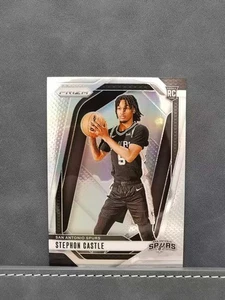 Stephon Castle 2024-25 Panini Prizm Silver Rookie RC #1 - Picture 1 of 4