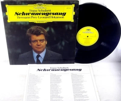 DGG 1981 Schubert PREY Schwanengesang HOKANSON GERMANY 2531 325 NM- - Image 1 of 4