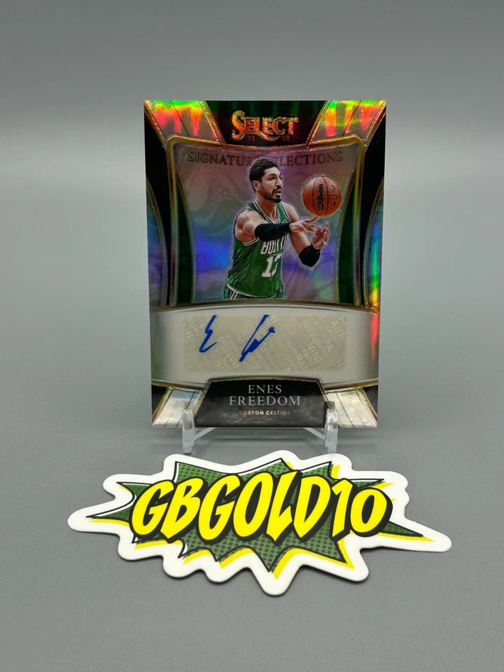2021-22 Panini Select - Signature Selections Enes Kanter #SS-EKT Silver Prizm - Image 1 of 2