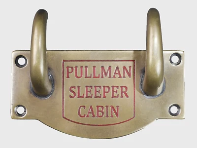 Pullman Sleeper Cabin Coat Hook 4" Replica Train Railroadiana Railway Decor New - Image 1 of 2