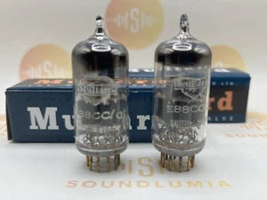 Mullard E88CC/01 Matched Pair - Mitcham 1960 - Same Code - Near NOS - Picture 1 of 6