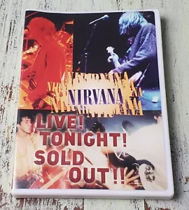 VG Nirvana - Live Tonight Sold Out (2006) DVD, Authentic US Release - Picture 1 of 3